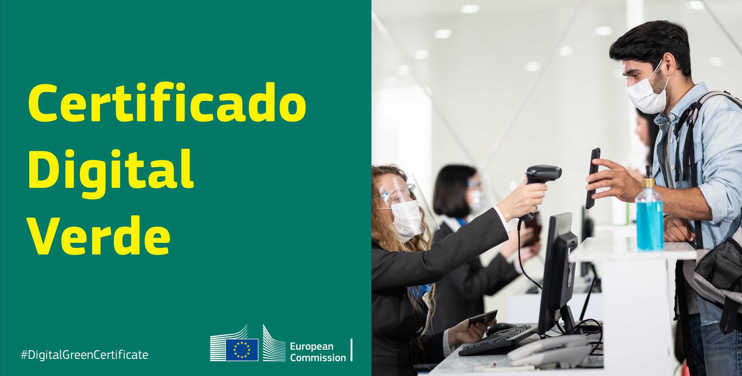 Pasaporte verde Covid impulsado por Europa